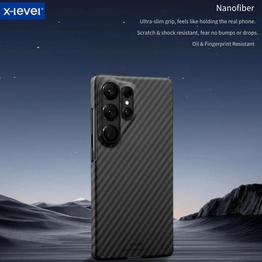 X-Level Ultra Thin Carbon Fiber Case For Samsung
