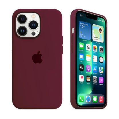 Soft Silicone Case For iPhone