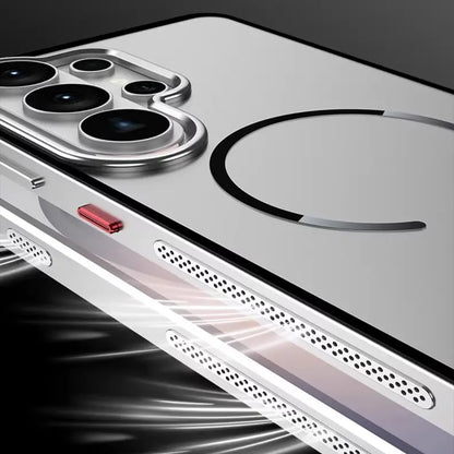 Premium MagSafe Metal Frame Case for Samsung