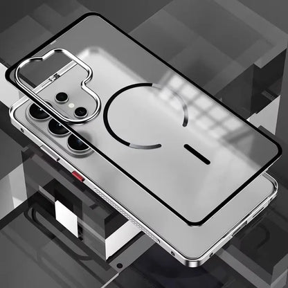 Premium MagSafe Metal Frame Case for Samsung