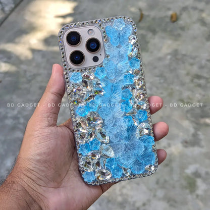 Luxury Rhinestone & Butterfly iPhone Cover