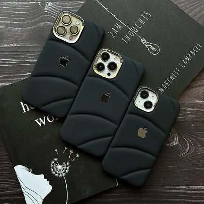 Soft Silicone Puffy Case For iPhone - BD Gadget