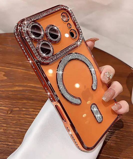 Luxury Rhinestone & Bling Magsafe iPhone Case