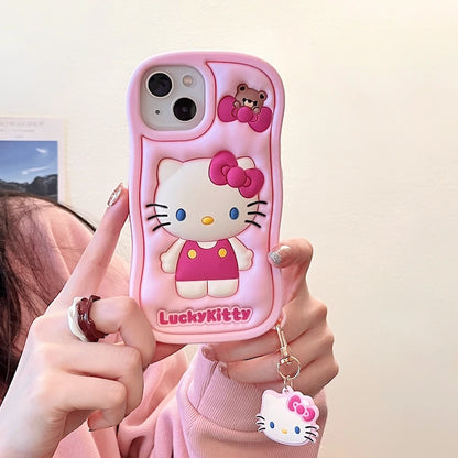 Hello Kitty Silicone Case For iPhone