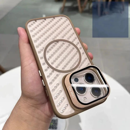 CasePro iPhone Cooling Case | Built-in Camera Window Glass Protection