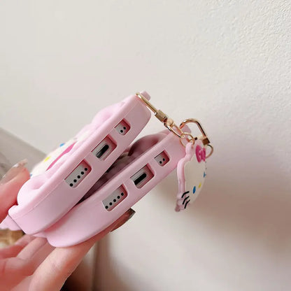 Hello Kitty Silicone Case For iPhone
