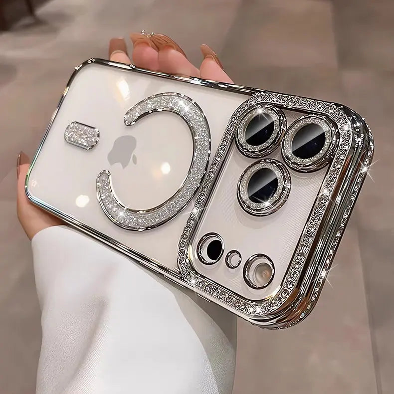 Luxury Rhinestone & Bling Magsafe iPhone Case