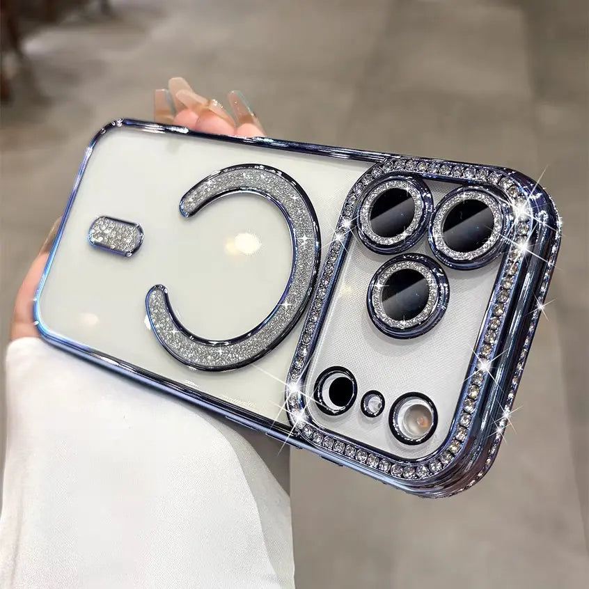 Luxury Rhinestone & Bling Magsafe iPhone Case
