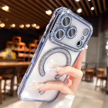 Luxury Rhinestone & Bling Magsafe iPhone Case